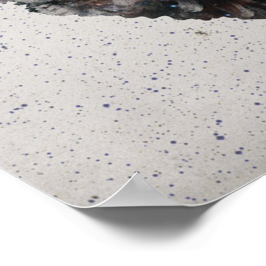 Floral Skull 2 Poster (Hoek)