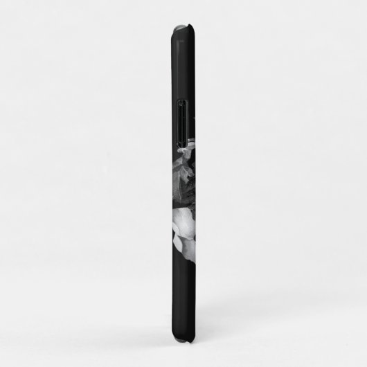  Floral Skull Black & White  Case-Mate iPhone Case (Achterkant/rechts)