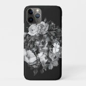  Floral Skull Black & White  Case-Mate iPhone Case (Achterkant)