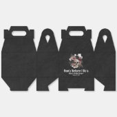 Floral Skull Boo's voor het Vrijgezellenfeest van  Bedankdoosjes (Ongevouwen)