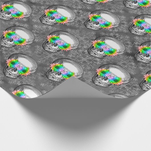 FLORAL SKULL CADEAUPAPIER (Hoek)