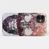 Floral Skull Case-Mate iPhone Case (Achterkant (horizontaal))