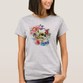 Floral Skull Dia de los Muertos | SHIRT (Voorkant)