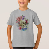 Floral Skull Dia de los Muertos | SHIRT (Voorkant)
