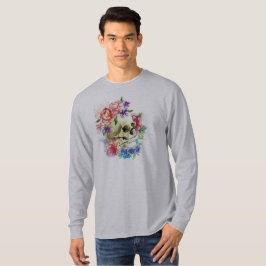 Floral Skull Dia de los Muertos | SHIRT SLEEVE