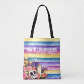 Floral Skull Dia de los Muertos | Tote bag (Voorkant)