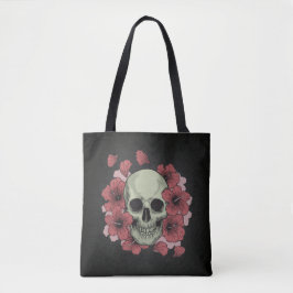 Floral Skull Dia de los Muertos | Tote bag