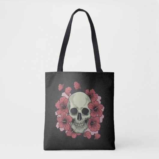 Floral Skull Dia de los Muertos | Tote bag (Voorkant)