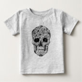 Floral Skull Doodle (Voorkant)