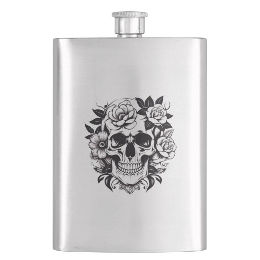 Floral Skull Flacon (Voorkant)