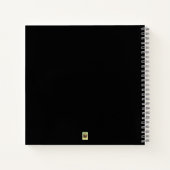  Floral Skull Notitieboek (Achterkant)