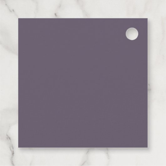 Floral Skull Personalized Halloween Bedankjes Labels (Achterkant)