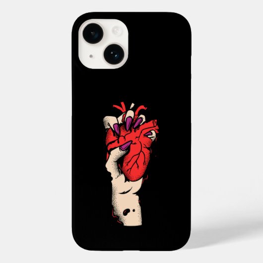 Floral Skull Phone Case | Gothi iPhone / iPad case (Achterkant)