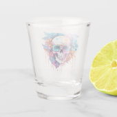 Floral Skull Shades Shot Glas (Achterkant)