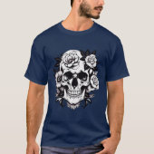Floral Skull T-Shirt (Voorkant)