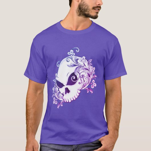 Floral Skull T-shirt (Voorkant)