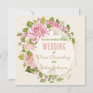 Floral slaat de datum op Save The Date