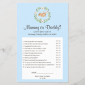 Floral Slaping Deer Boy Mummy of Dad Game Flyer (Voorkant)