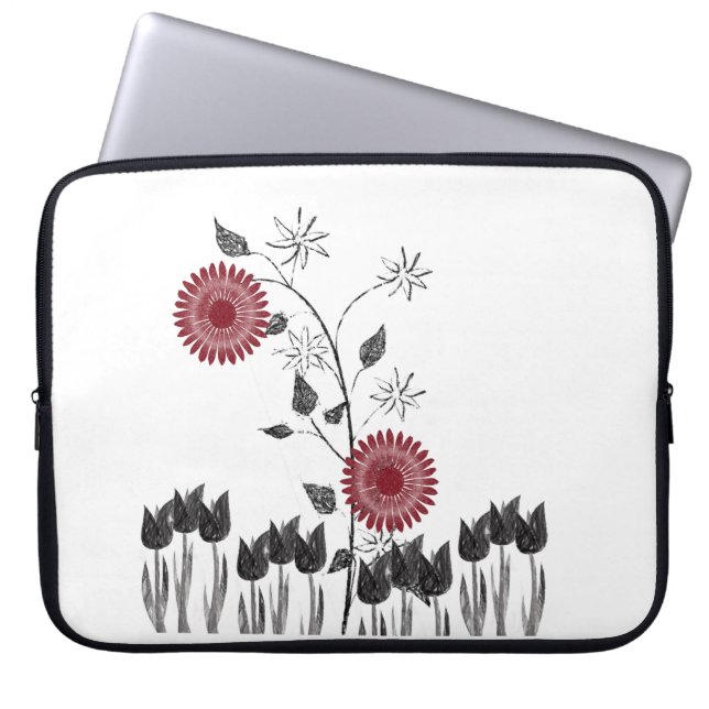 Floral Sleeve voor Ipad (Voorkant)