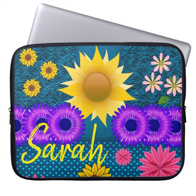 Floral Sleeve voor Ipad (Voorkant)