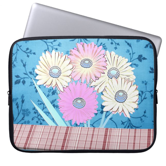 Floral Sleeve voor Ipad (Voorkant)