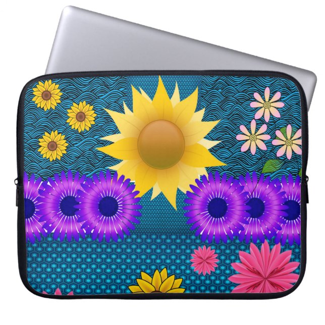 Floral Sleeve voor Ipad (Voorkant)