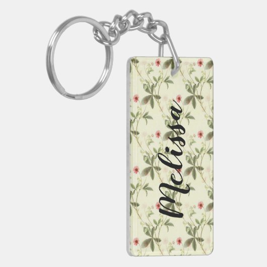 Floral Sleutelhanger (Voorkant Links)