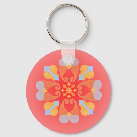 Floral Sleutelhanger (Voorkant)