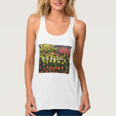 Floral Slim Fit Top (Wit) Durf altijd te dromen (Voorkant)