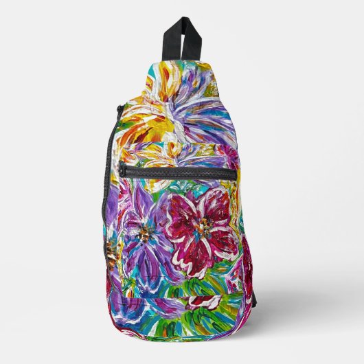 Floral Sling Bag (Voorkant)