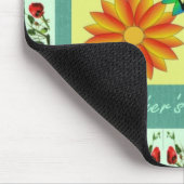 Floral Smell Moederdag Mousepad Muismat (Hoek)