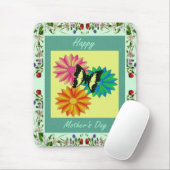 Floral Smell Moederdag Mousepad Muismat (Met muis)