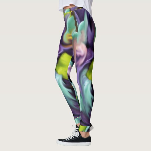 Floral Smudge Leggings (Links)