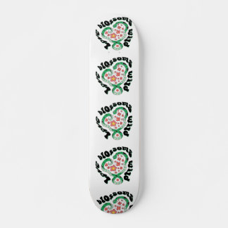 Floral Snake: love blossoms wild Persoonlijk Skateboard