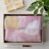 Floral snijpapier tissuepapier (Geschenk)