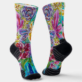 Floral Socks Sokken (Gebogen)