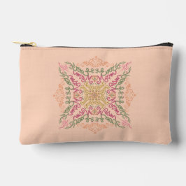 Floral Soft peach kaleidoscopic Script Best Mom Etui