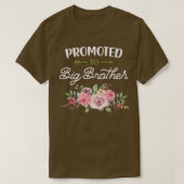Floral Son Promoted Big Brother Zwangerschap onthu T-shirt (Design voorkant)