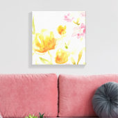 Floral Song I Canvas Afdruk (Insitu (Woonkamer))