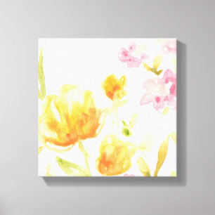 Floral Song I Canvas Afdruk
