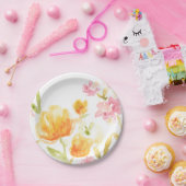 Floral Song I Papieren Bordje (Feest)