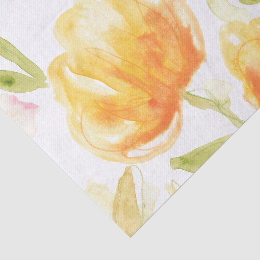 Floral Song I Tissuepapier (Detail)