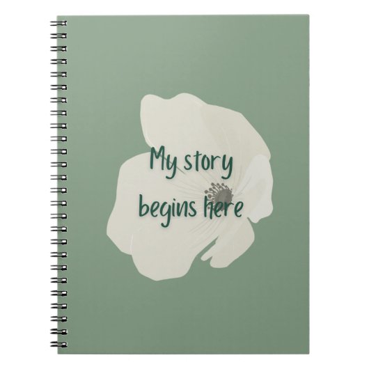  Floral Soul Notebook Notitieboek (Voorkant)