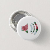 Floral Sound Button (Voorkant /achterkant)