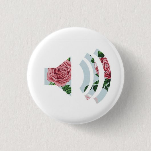 Floral Sound Button (Voorkant)