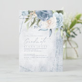 Floral Sparkles Afstuderen Blue ID889 (Staand voorkant)