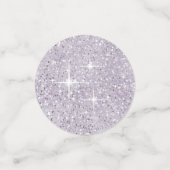 Floral Sparkles Sweet Sixteen Mauve ID912 Confetti (Kleine voorkant)
