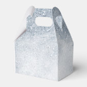 Floral Sparkles Wedding Bedankt Dusty Blue ID889 Bedankdoosjes (Achterkant)