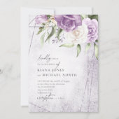 Floral Sparkles Wedding Mauve ID889 (Voorkant)