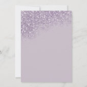 Floral Sparkles Wedding Menu1 Mauve ID889 (Achterkant)